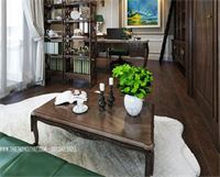 Thiết kế biệt thự nội thất đồ gỗ óc chó tân cổ điển tại Nguyễn Chí Thanh