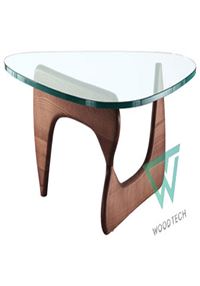Bàn Marvel Coffee gỗ óc chó tròn WT - 00017